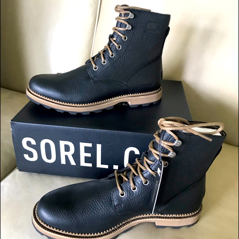 Sorel, Black leather, size 8.5